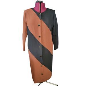 Vintage Serbin 80s Sheath Dress (Size 12)